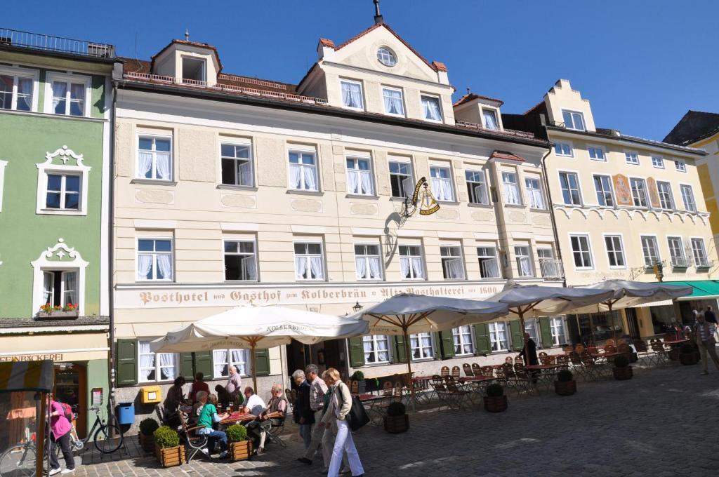 Posthotel Kolberbraeu Bad Tölz Exterior foto