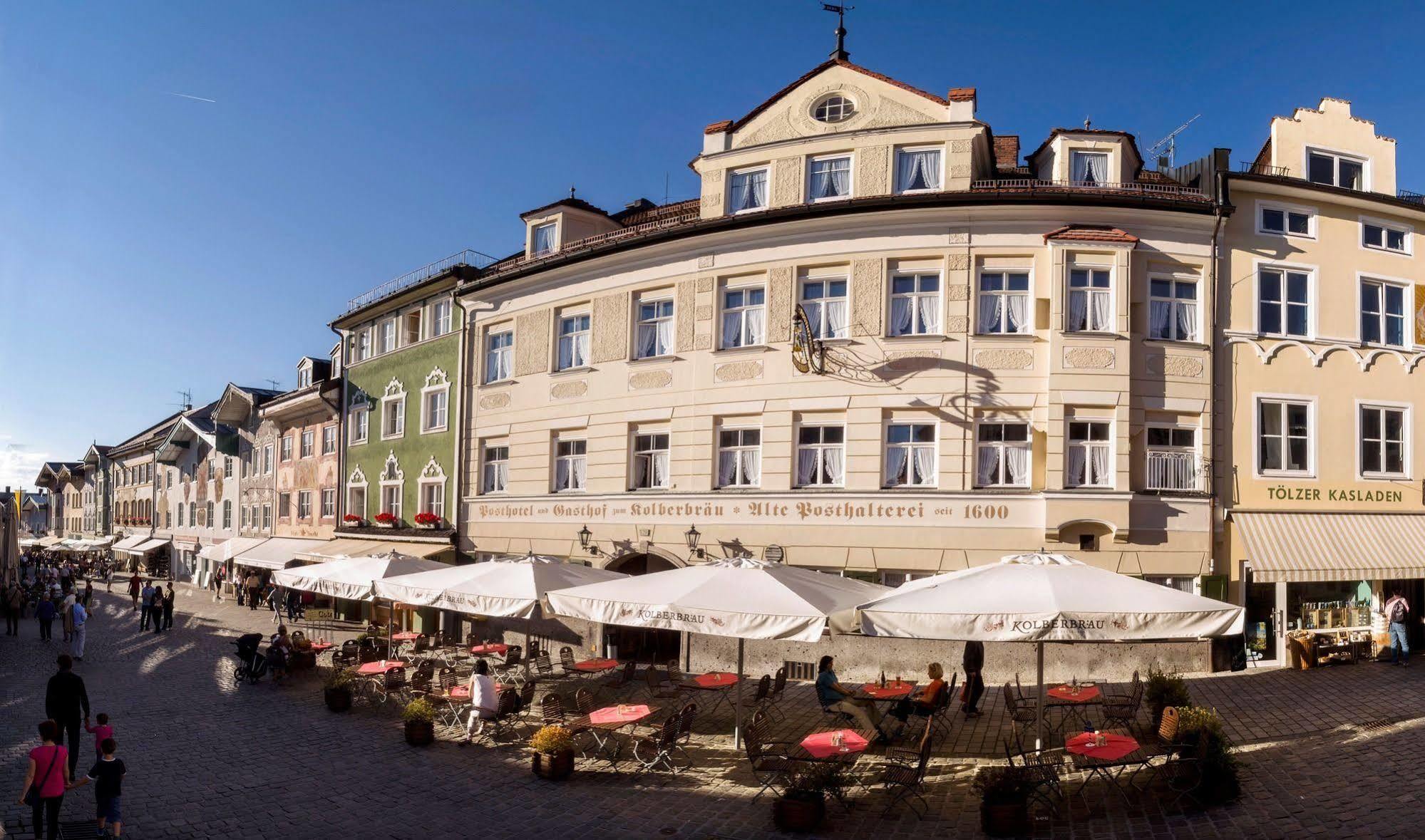 Posthotel Kolberbraeu Bad Tölz Exterior foto